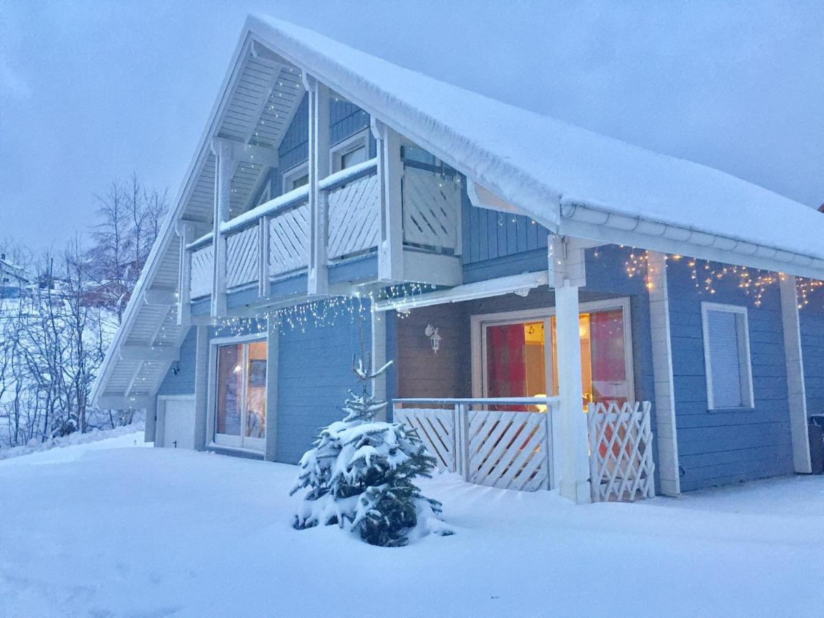 Chalet Le Flocon Bleu - Mauselaine avec vue sur le Lac de Gérardmer Esterno foto